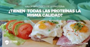 Lee más sobre el artículo Valor biológico de la proteína. ¿Sabes lo qué es?